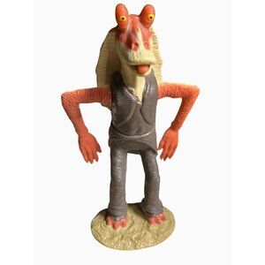 Star Wars Jar Jar Binks Action Figure 4.5"  Lucasfilm Ltd. Applause/China